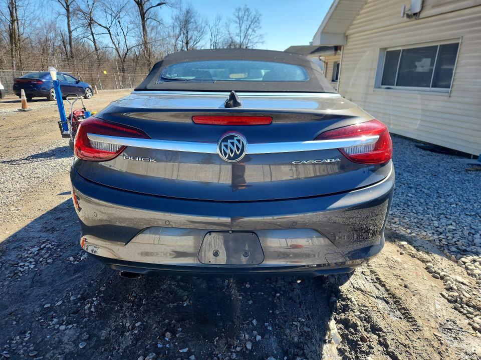 2016 Buick Cascada VIN W04WT3N57GG106898 COPART salvage auction — FRONT END, Oh - Cert Of Title-Salvage, sold $1,400 on 2026-07-22 (photo 6)