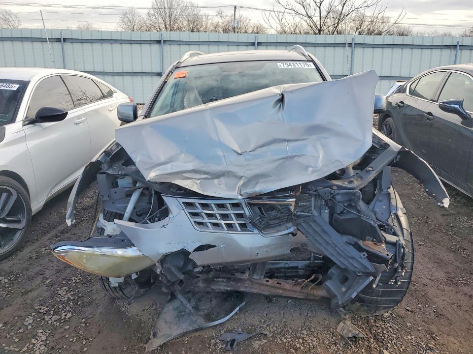 2008 Nissan Rogue VIN JN8AS58VX8W132269 COPART salvage auction — FRONT END, NJ - CERT OF TITLE-SALVAGE, sold $350 on 2026-07-31 (photo 5)