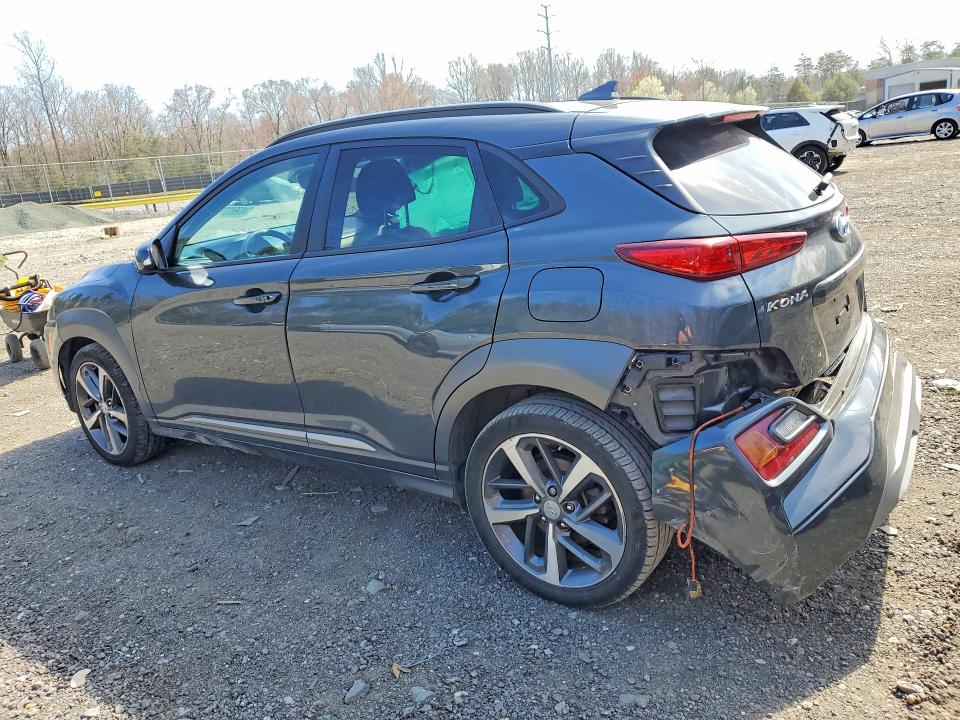 2021 Hyundai Kona VIN KM8K5CA54MU663037 COPART salvage auction — SIDE, Md - Cert Of Salvage > 75% Damage, sold $275 on 2026-07-28 (photo 2)