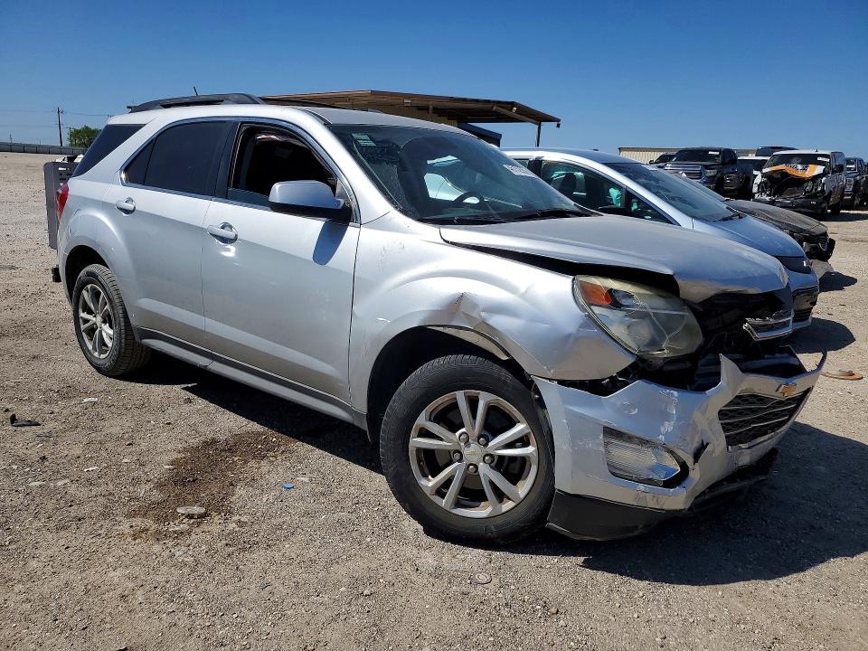 2016 Chevrolet Equinox VIN 2GNALCEK2G1171071 COPART salvage auction — FRONT END, Tx - Salvage Vehicle Title, sold $975 on 2026-07-02 (photo 4)