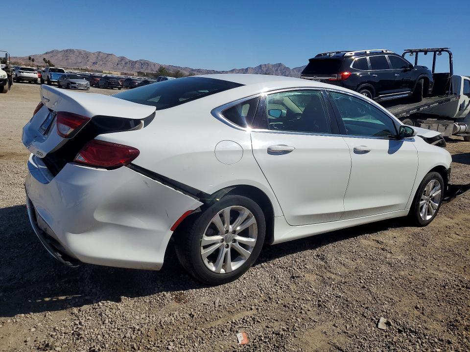 2015 Chrysler 200 VIN 1C3CCCAB6FN655866 COPART salvage auction — FRONT END, Nv - Salvage Title, sold $375 on 2026-07-16 (photo 3)