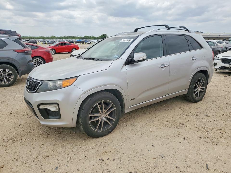 2012 Kia Sorento VIN 5XYKWDA23CG308759 COPART salvage auction — FRONT END, Tx - Salvage Vehicle Title, sold $1,300 on 2026-07-30 (photo 1)