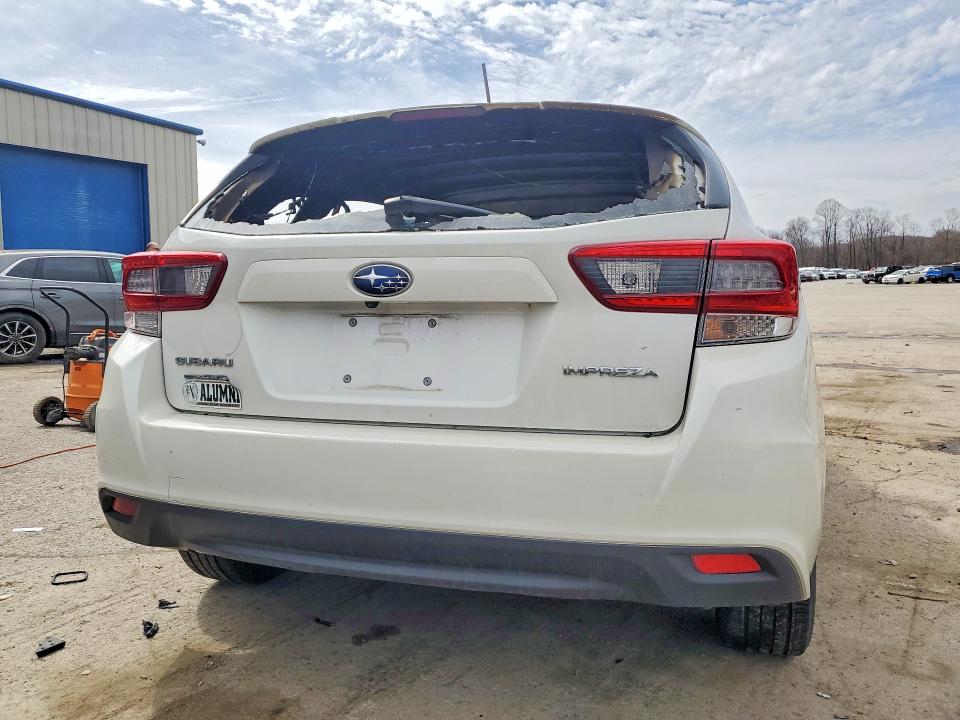 2020 Subaru Impreza VIN 4S3GTAB61L3735022 COPART salvage auction — BURN, Pa - Certificate Of Salvage, sold $90 on 2026-07-09 (photo 6)