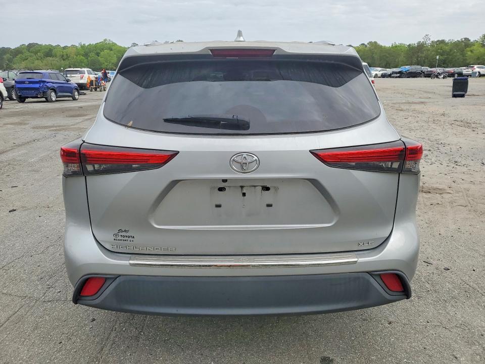 2021 Toyota VIN 5TDGZRAH7MS074094 COPART salvage auction — FRONT END, Sc - Cert Of Title-Salvage, sold $15,000 on 2026-07-06 (photo 6)