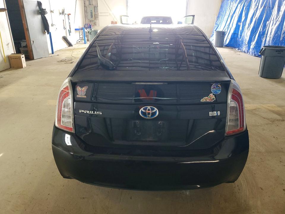 2013 Toyota Prius VIN JTDKN3DU6D0344107 COPART salvage auction — SIDE, Ky - Cert Of Title-Salvage, sold $1,300 on 2026-07-13 (photo 6)