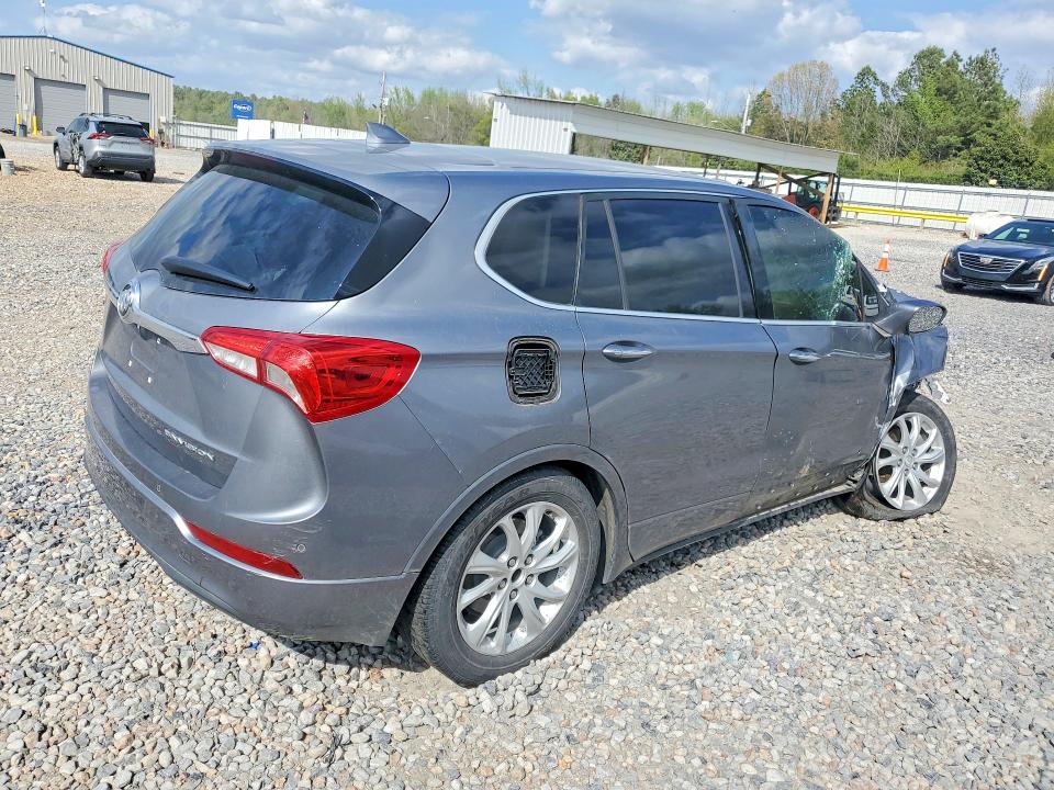 2019 Buick Envision VIN LRBFXBSA9KD017171 COPART salvage auction — FRONT END, TN - SALVAGE CERTIFICATE, sold $30 on 2026-07-28 (photo 3)
