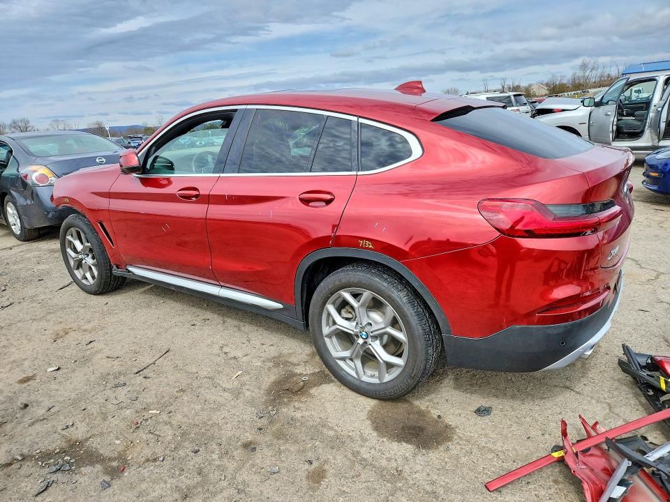 2020 BMW X4 VIN 5UX2V1C05L9C67941 COPART salvage auction — FRONT END, Pa - Certificate Of Salvage, sold $250 on 2026-07-31 (photo 2)