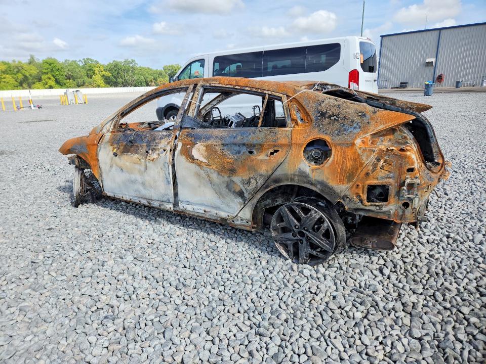 2020 Hyundai Ioniq hybrid VIN KMHC05LC7LU241983 COPART salvage auction — BURN, Fl - Cert Of Destruct-No Vin Plate, sold $325 on 2026-07-29 (photo 2)