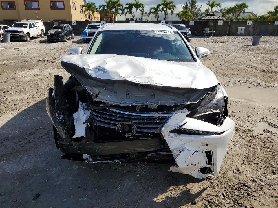 2020 Lexus Nx VIN JTJAARBZXL5003901 COPART salvage auction — FRONT END, Salvage Title, sold $4,300 on 2026-07-27 (photo 5)