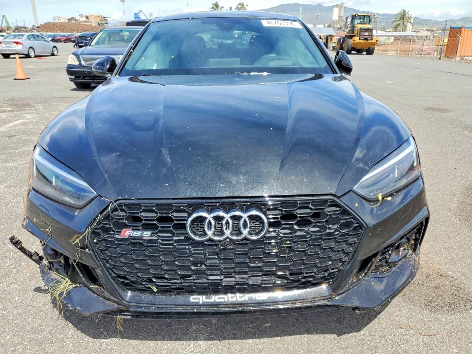 2019 Audi Rs5 VIN WUABWCF52KA900698 COPART salvage auction — FRONT END, Hi - Certificate Of Salvage, sold $9,300 on 2026-08-17 (photo 5)