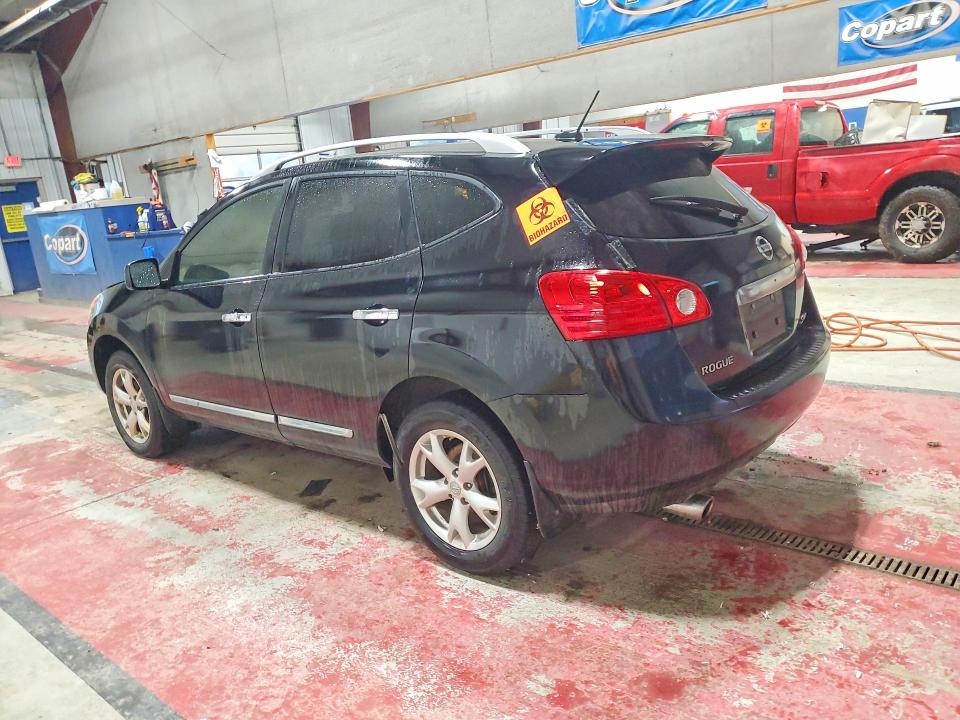 2011 Nissan Rogue sport VIN JN8AS5MV8BW686178 COPART salvage auction — INTERIOR BURN, Pa - Certificate Of Salvage, sold $350 on 2026-07-06 (photo 2)