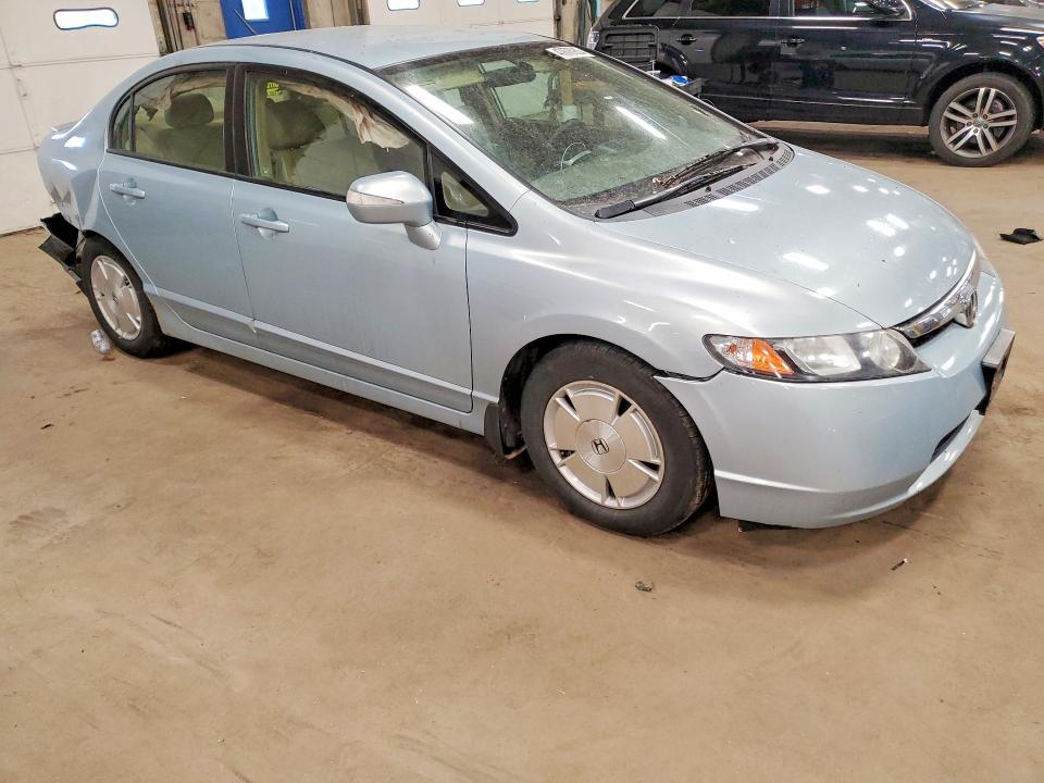 2008 Honda Civic hybrid VIN JHMFA36228S010478 COPART salvage auction — REAR END, Mn - Certificate Of Title, sold $875 on 2026-07-28 (photo 4)
