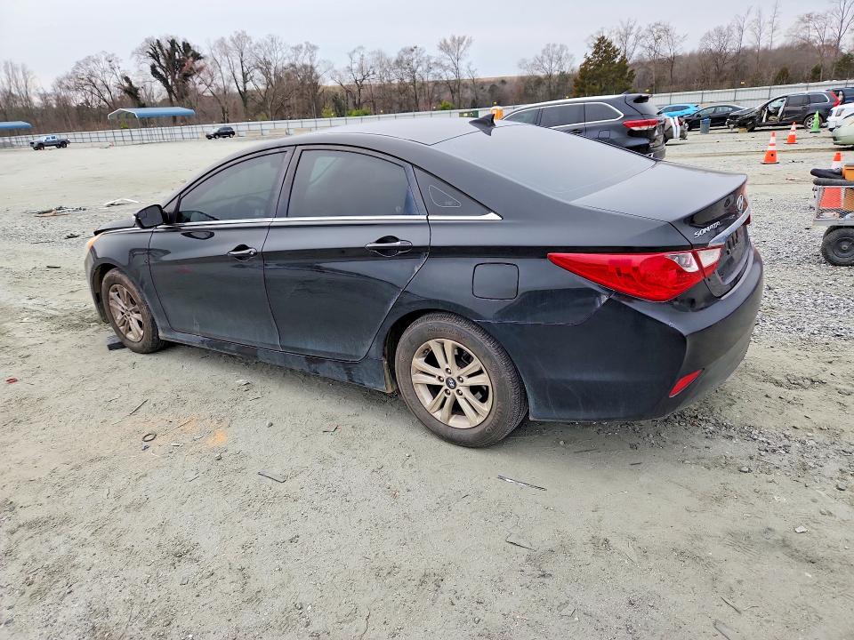 2014 Hyundai Sonata VIN 5NPEB4AC9EH939836 COPART salvage auction — FRONT END, Sc - Cert Of Title-Salvage, sold $625 on 2026-07-19 (photo 2)
