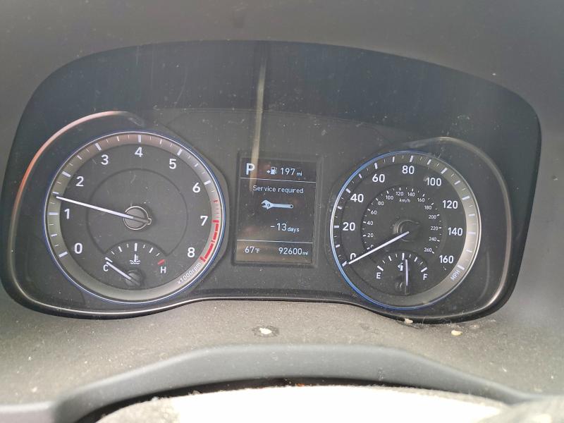 2018 Hyundai Kona VIN KM8K12AA7JU088477 COPART salvage auction — FRONT END, TN - SALVAGE CERTIFICATE, sold $2,900 on 2026-07-02 (photo 9)