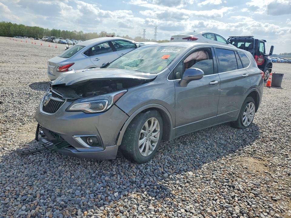 2019 Buick Envision VIN LRBFXBSA9KD017171 COPART salvage auction — FRONT END, TN - SALVAGE CERTIFICATE, sold $30 on 2026-07-28 (photo 1)