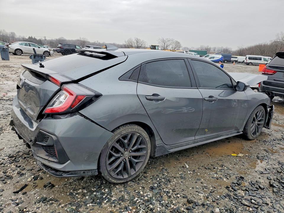 2020 Honda Civic VIN SHHFK7H41LU404305 COPART salvage auction — FRONT END, Md - Cert Of Salvage > 75% Damage, sold $125 on 2026-07-21 (photo 3)