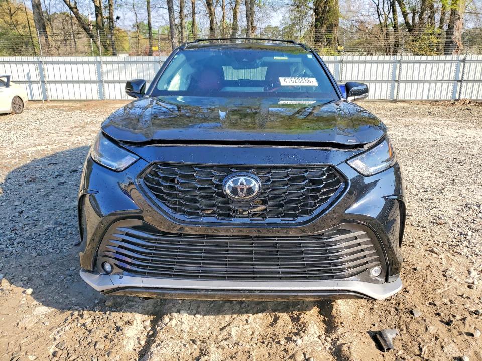 2023 Toyota Highlander VIN 5TDKDRAH4PS023715 COPART salvage auction — FRONT END, Ga - Cert Of Title-Salvage, sold $20,400 on 2026-07-31 (photo 5)
