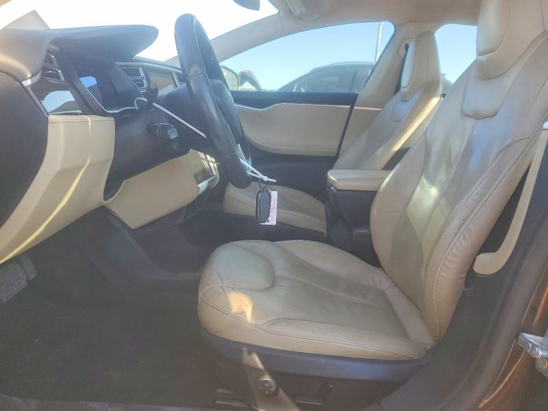 2014 Tesla Model s VIN 5YJSA1S12EFP48677 COPART salvage auction — REAR END, Co - Salvage Title, sold $2,050 on 2026-07-07 (photo 7)