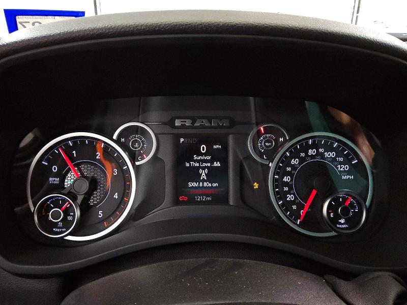 2025 Ram 2500 VIN 3C63R5CL3SG553530 COPART salvage auction — MINOR DENT/SCRATCHES, Tx - Certificate Of Title, sold $43,750 on 2026-07-02 (photo 9)