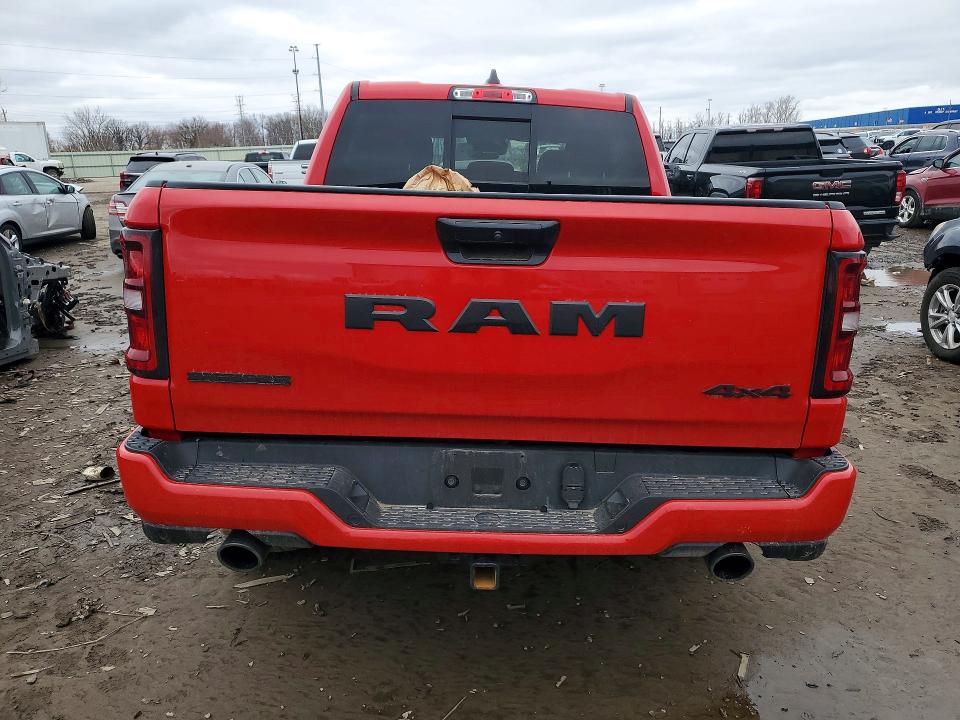 2025 Ram 1500 VIN 1C6SRFFPXSN760620 COPART salvage auction — FRONT END, MI - CERT OF TITLE-SALVAGE VEHICLE, sold $17,200 on 2026-07-02 (photo 6)