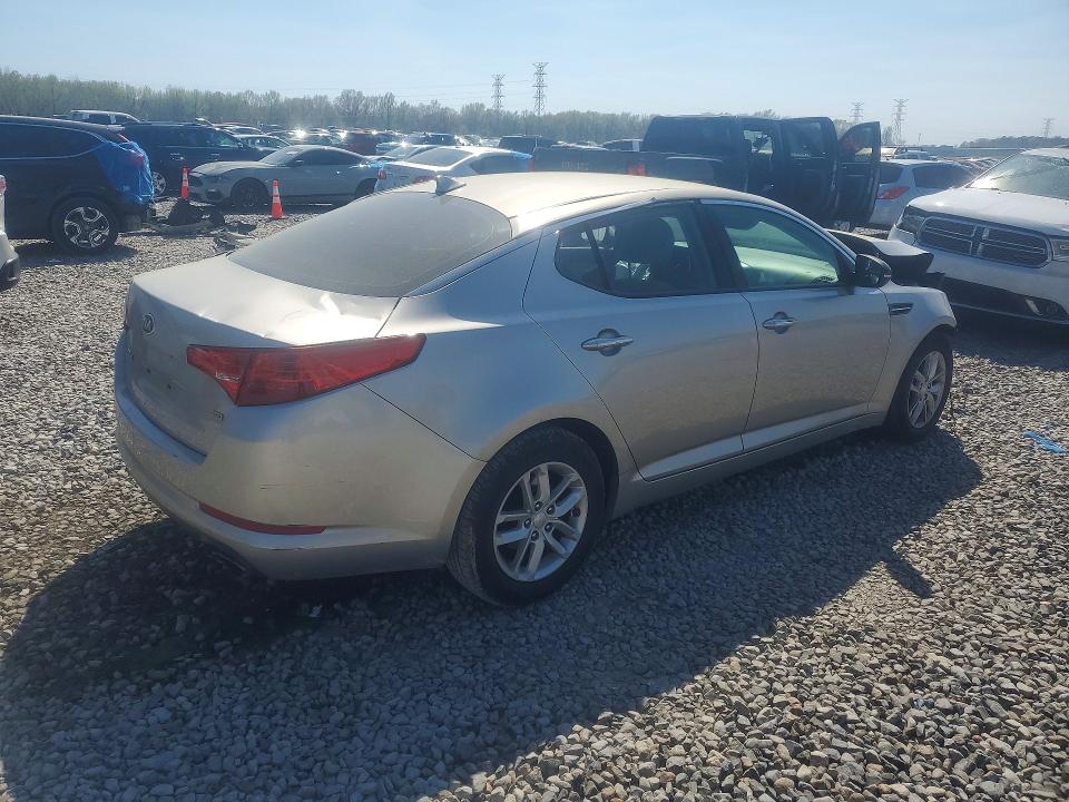 2013 Kia Optima VIN KNAGM4A73D5405247 COPART salvage auction — FRONT END, Tn - Salvage Certificate, sold $425 on 2026-07-30 (photo 3)