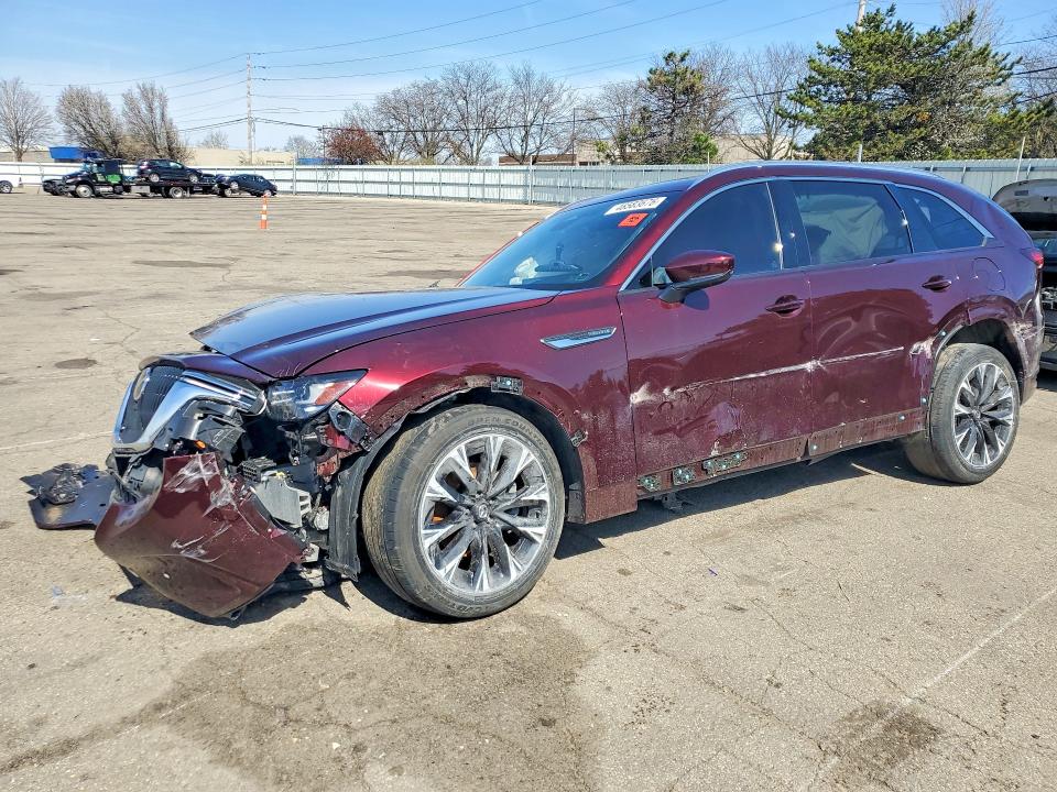 2024 Mazda Cx-90 VIN JM3KKEHCXR1166362 COPART salvage auction — ALL OVER, Oh - Cert Of Title-Salvage, sold $3,200 on 2026-07-08 (photo 1)