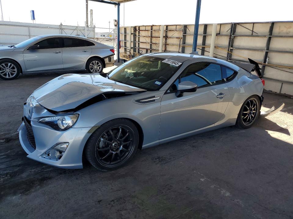 2013 Scion Fr-s VIN JF1ZNAA12D1729208 COPART salvage auction — REAR END, Salvage Title, sold $975 on 2026-07-31 (photo 1)