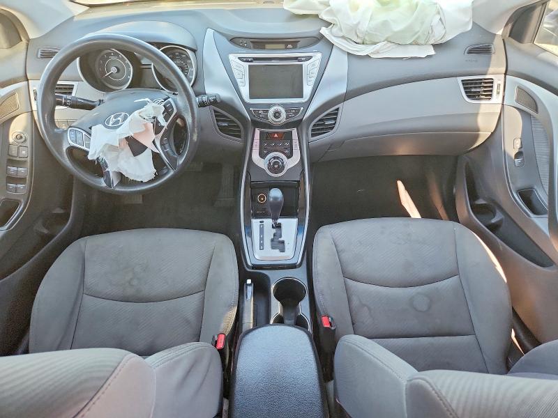 2011 Hyundai Elantra VIN KMHDH4AE8BU157326 COPART salvage auction — FRONT END, CA - SALVAGE CERTIFICATE, sold $425 on 2026-07-14 (photo 8)