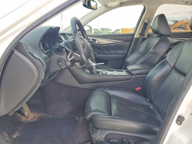 2017 Infiniti VIN JN1EV7AR0HM833625 COPART salvage auction — FRONT END, Salvage Title, sold $2,950 on 2026-08-27 (photo 7)