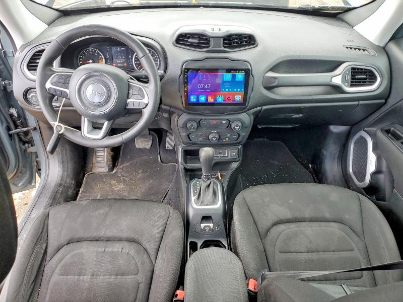 2018 Jeep Renegade VIN ZACCJABB7JPH66477 COPART salvage auction — FRONT END, Id - Salvage Certificate Of Title, sold $925 on 2026-07-10 (photo 8)