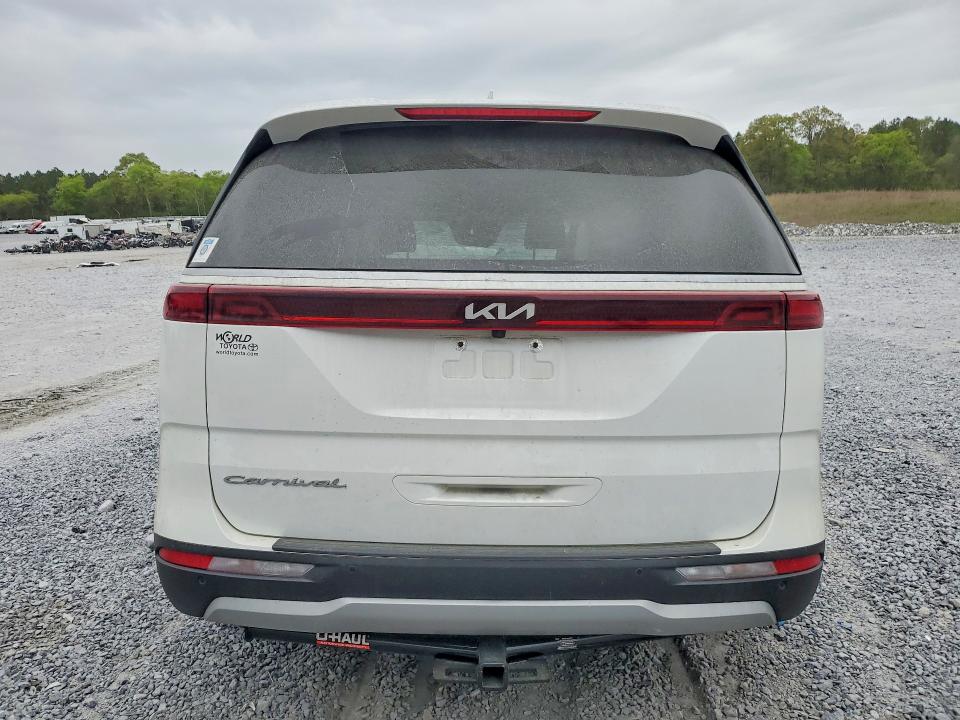 2022 Kia Carnival VIN KNDNB4H30N6060225 COPART salvage auction — FRONT END, Ga - Cert Of Title-Salvage, sold $250 on 2026-07-30 (photo 6)