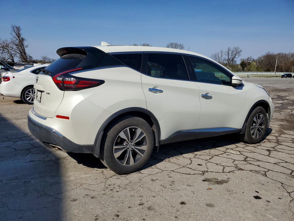 2019 Nissan Murano VIN 5N1AZ2MS0KN136910 COPART salvage auction — FRONT END, Salvage Title, sold $2,100 on 2026-09-07 (photo 3)