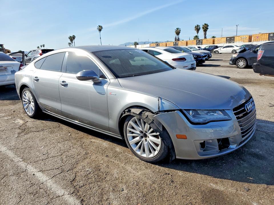 2014 Audi A7 VIN WAUWGAFC7EN074732 COPART salvage auction — FRONT END, Ca - Lien Papers-Clean Or Ac, sold $2,500 on 2026-07-29 (photo 4)