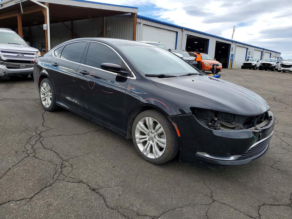 2016 Chrysler 200 VIN 1C3CCCAG4GN134755 COPART salvage auction — FRONT END, Co - Salvage Title, sold $900 on 2026-07-23 (photo 4)
