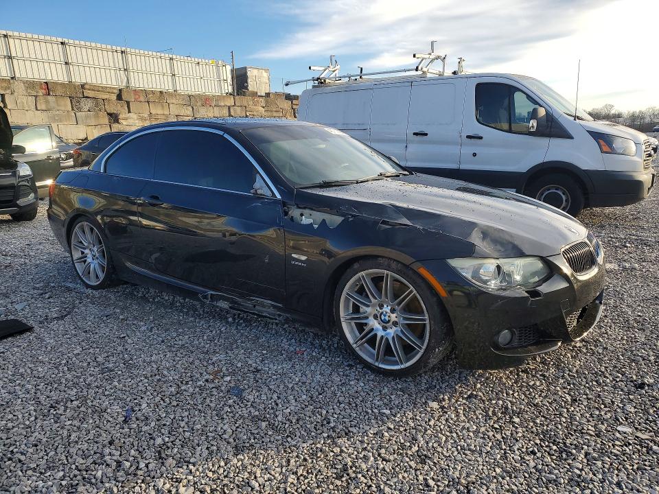 2011 BMW 3er VIN WBADX1C57BE394089 COPART salvage auction — FRONT END, Oh - Cert Of Title-Salvage, sold $2,500 on 2026-07-31 (photo 4)