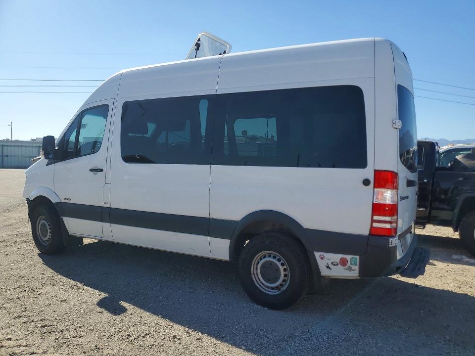 2013 Mercedes-benz Sprinter VIN WDZPE7CC7D5789156 COPART salvage auction — FRONT END, Ca - Salvage Certificate, sold $1,000 on 2026-07-08 (photo 2)