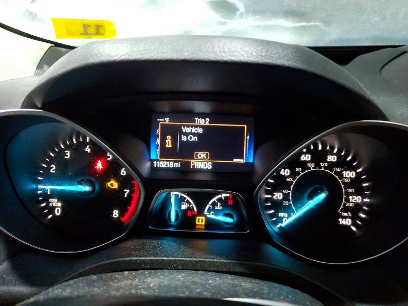 2018 Ford Escape VIN 1FMCU9HD9JUA59566 COPART salvage auction — FRONT END, NH - CERT OF TITLE-SALVAGE, sold $1,100 on 2026-07-02 (photo 9)