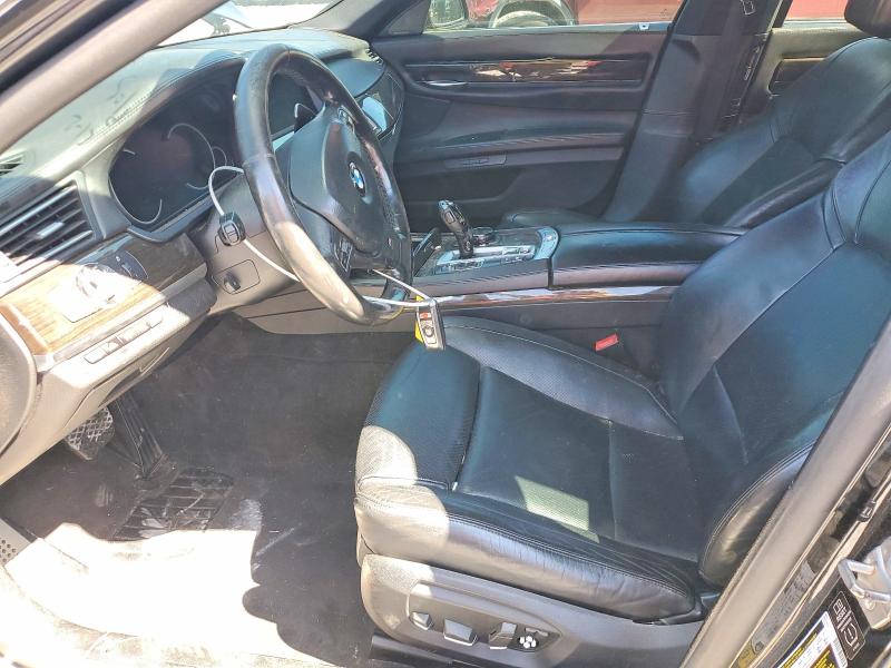 2014 BMW 7er VIN WBAYE8C55ED135448 COPART salvage auction — FRONT END, Ga - Certificate Of Title (P), sold $3,500 on 2026-08-01 (photo 7)