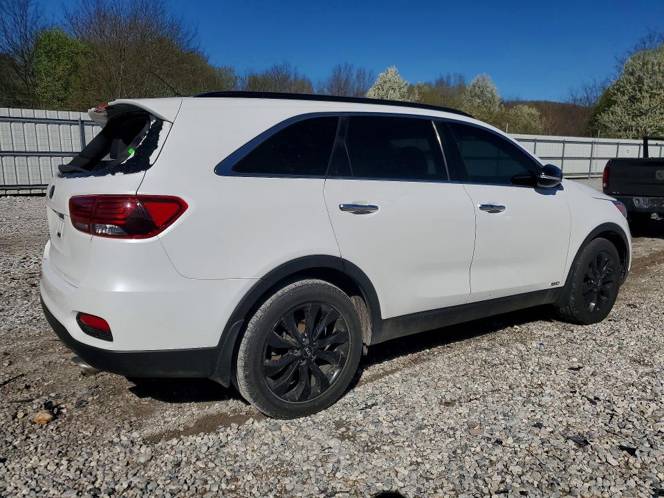 2020 Kia Sorento VIN 5XYPGDA5XLG697266 COPART salvage auction — REAR END, Ar - Cert Of Title-Salvage, sold $3,950 on 2026-07-06 (photo 3)