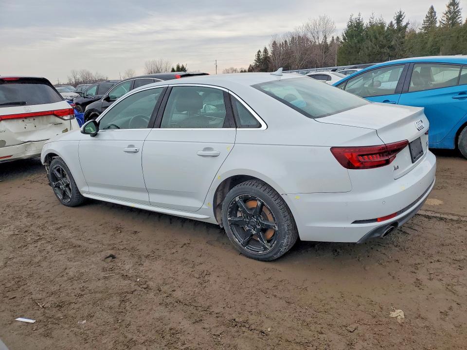 2018 Audi A4 VIN WAUANAF44JN018430 COPART salvage auction — FRONT END, Salvage Title, sold $6,200 on 2026-07-09 (photo 2)