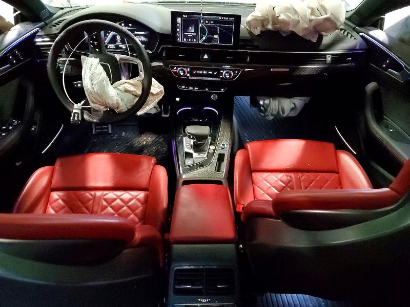 2025 Audi Rs5 VIN WAUC4CF51SA014960 COPART salvage auction — FRONT END, Salvage Title, sold $12,600 on 2026-08-14 (photo 8)
