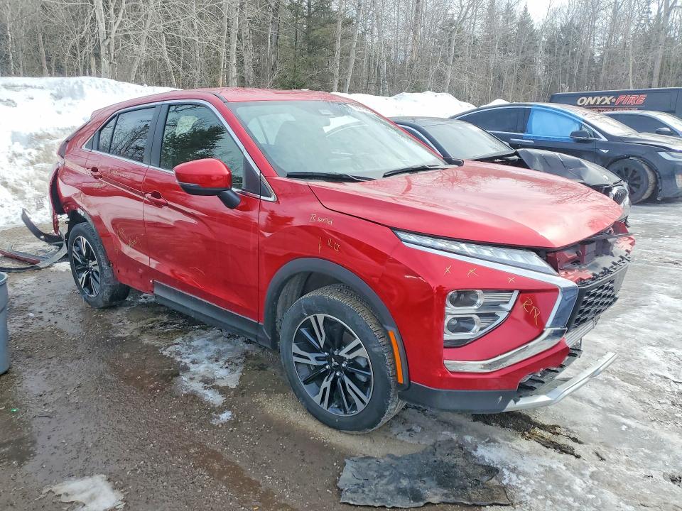 2024 Mitsubishi Eclipse cross VIN JA4ATVAA0RZ628613 COPART salvage auction — FRONT END, Salvage Title, sold $4,200 on 2026-07-30 (photo 4)