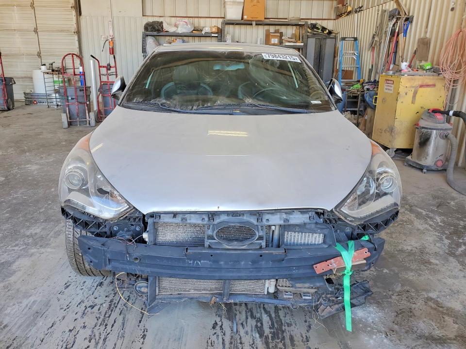 2016 Hyundai Veloster VIN KMHTC6AE9GU300314 COPART salvage auction — FRONT END, Tx - Certificate Of Title, sold $3,000 on 2026-07-06 (photo 5)