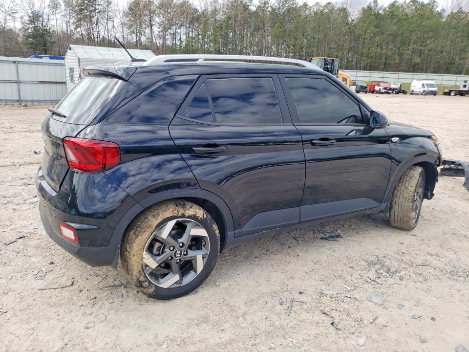 2025 Hyundai Venue VIN KMHRC8A30SU362066 COPART salvage auction — FRONT END, Va - Cert Of Title - Salvage, sold $4,500 on 2026-07-27 (photo 3)
