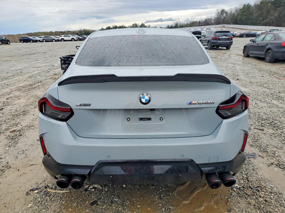 2024 BMW M240i VIN 3MW53CM05R8E14416 COPART salvage auction — Front End, GA - CERT OF TITLE-SALVAGE, sold $18,000 on 2026-06-03 (photo 6)