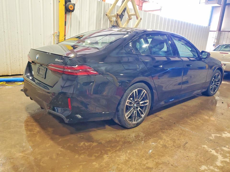 2025 BMW 5er VIN WBA63FJ05SCU12898 COPART salvage auction — REAR END, Salvage Title, sold $42,250 on 2026-07-14 (photo 3)