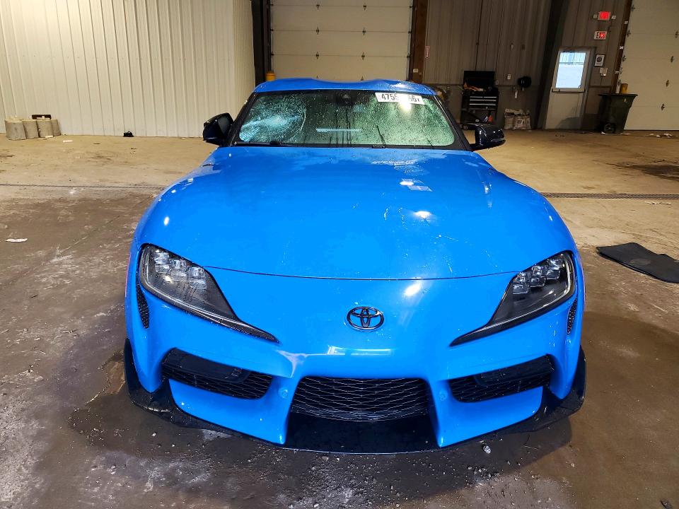 2021 Toyota Supra VIN WZ1DB0C06MW036786 COPART salvage auction — SIDE, Pa - Certificate Of Salvage, sold $14,800 on 2026-07-29 (photo 5)