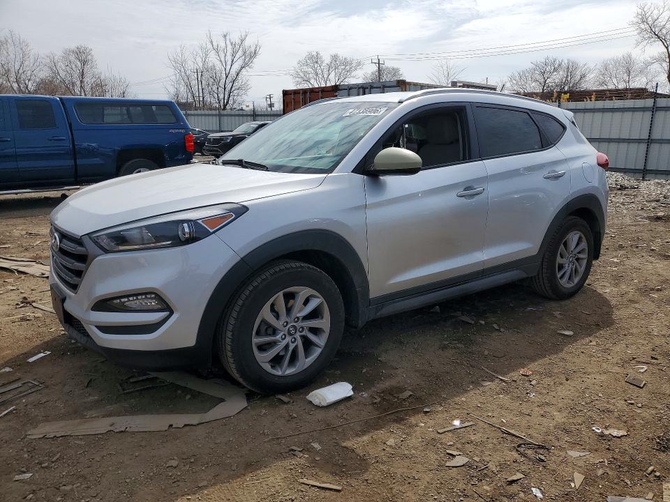 2016 Hyundai VIN KM8J3CA43GU075207 COPART salvage auction — SIDE, Il - Salvage Certificate, sold $2,950 on 2026-07-08 (photo 1)