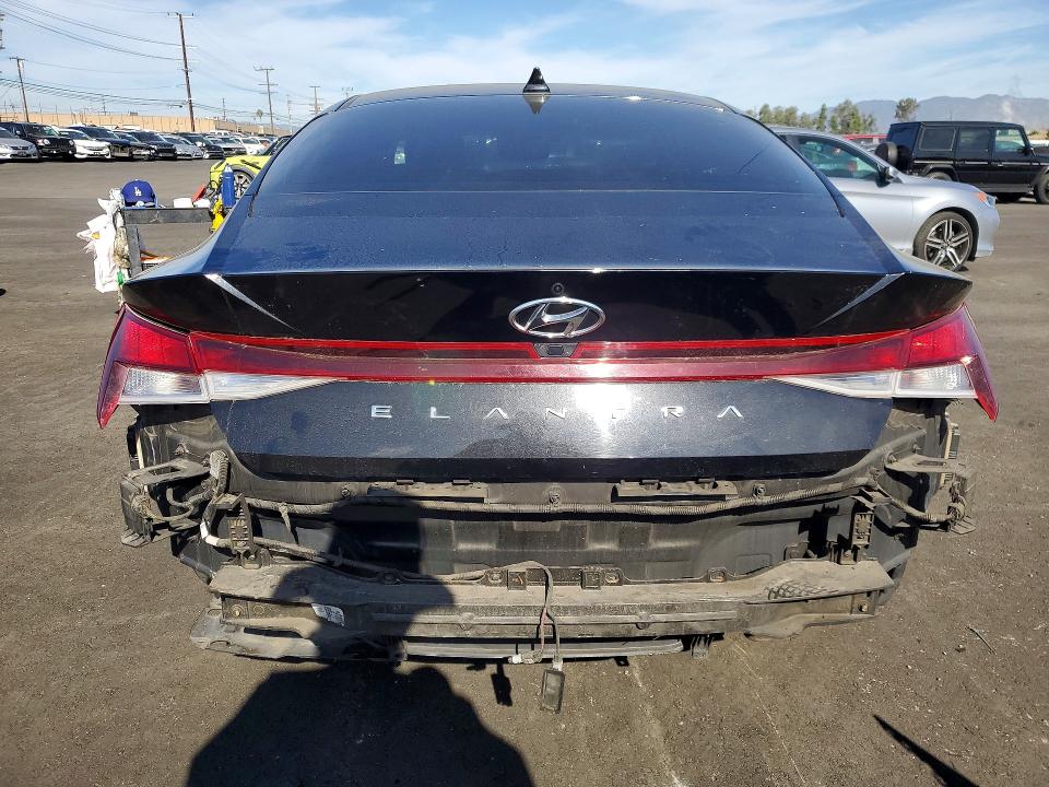 2021 Hyundai Elantra VIN 5NPLM4AG5MH019382 COPART salvage auction — SIDE, Salvage Title, sold $3,300 on 2026-07-13 (photo 6)
