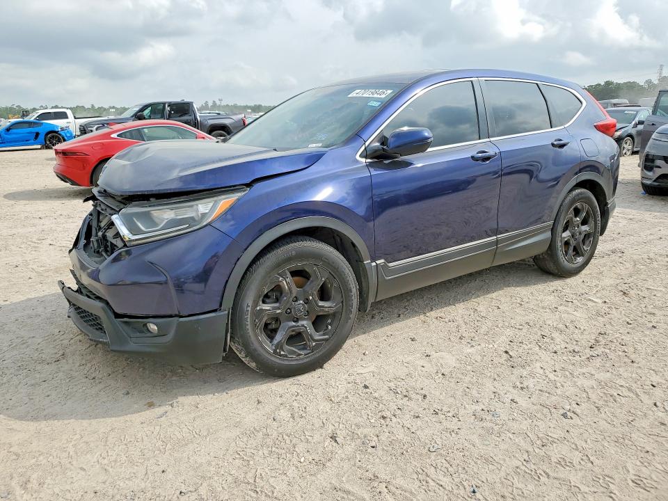 2018 Honda Cr-v VIN 7FARW1H58JE017714 COPART salvage auction — FRONT END, Tx - Salvage Vehicle Title, sold $5,300 on 2026-07-10 (photo 1)